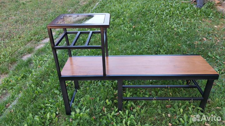 Банкетка в прихожую лофт