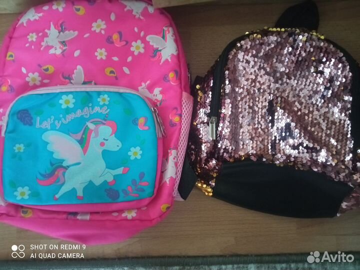 Рюкзаки детские для девочки, для садика