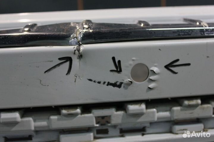 Бампер задний - Volkswagen Touareg 2