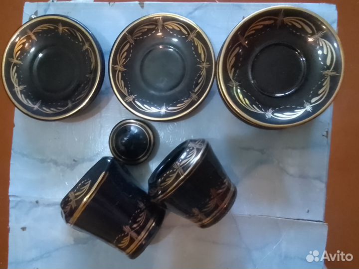 Кофейный набор на шесть персон,80-е года