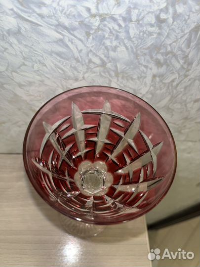 Хрустальные бокалы ГДР