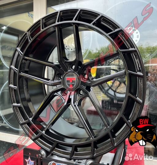 Диски R20 5x114.3 Tuscani Black