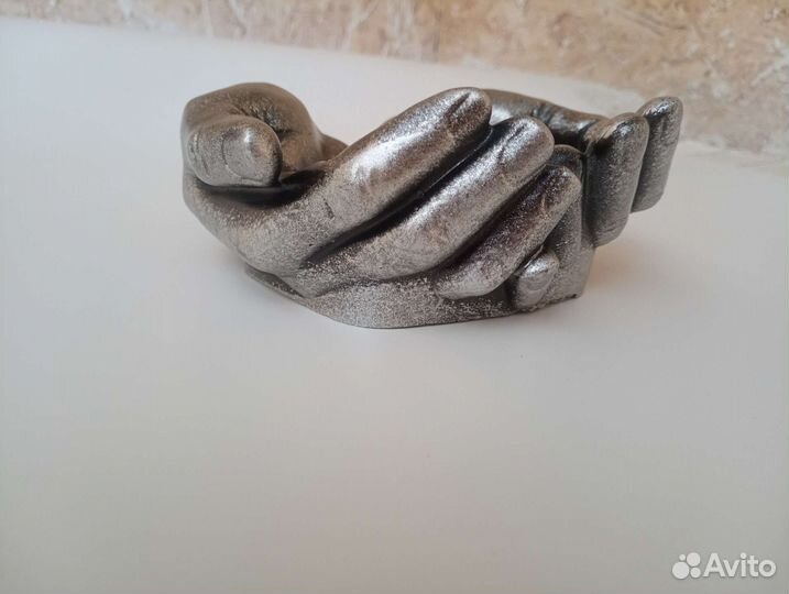 Скульптура, кашпо, органайзер руки Давида