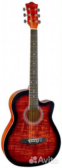 Новая акустическая гитара Colombo 38C.Доставка