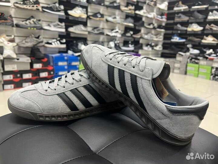 Adidas мужские кроссовки Hamburg Grey