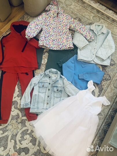 Вещи пакетом на девочку 6-7 лет