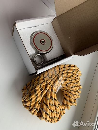 Поисковый магнит двухсторонний f200