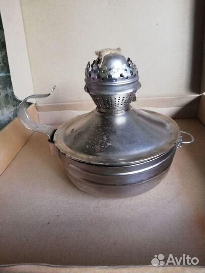 Лампа керосиновая новая, без стекла