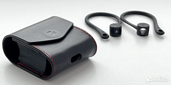 Чехол на Apple AirPods + держатели наушников