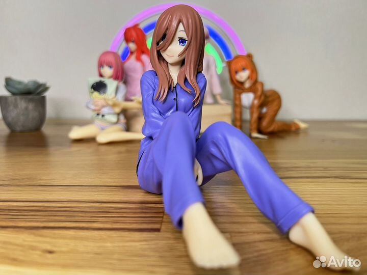 Аниме Фигурка Мику Накано в пижаме 