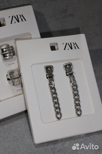 Сережки zara