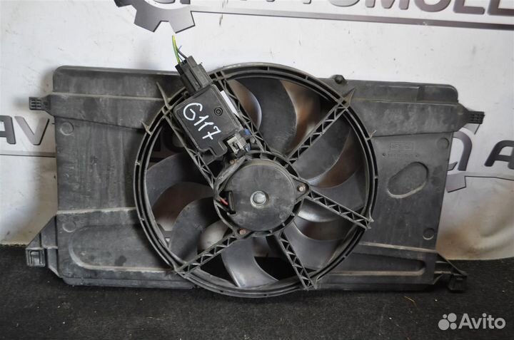 Диффузор радиатора ford focus 2 CB4