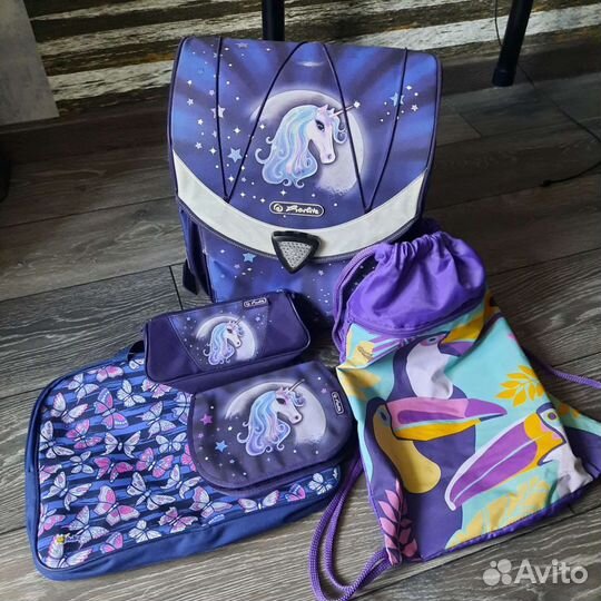 Цена за все фото. Herlitz Flexi Plus starlight бу