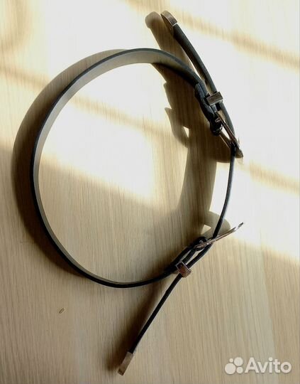 Ремень с двумя пряжками