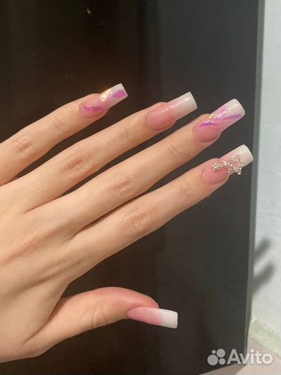 Наращивание ногтей модель