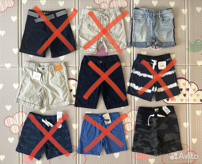 Шорты на мальчика 2,3,4,5,6 лет