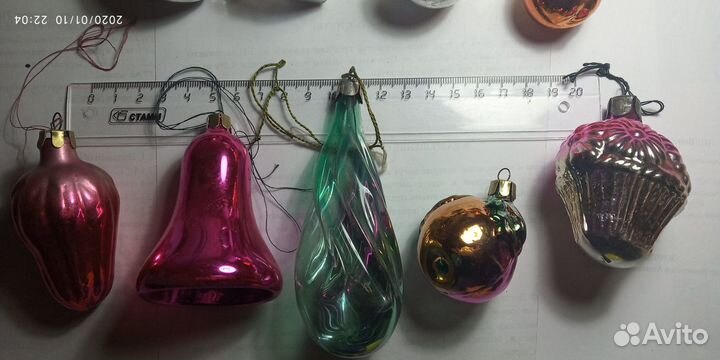 Елочные игрушки СССР