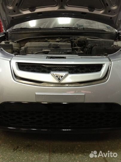 Решётка радиатора для KIA Rio 06-09 Тюнинговая