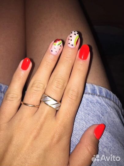 Наращивание ногтей,гель лак