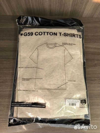 G59 3 pack logo tees