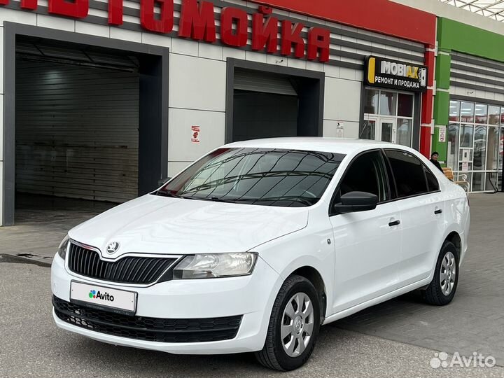 Skoda Rapid 1.6 МТ, 2016, 246 000 км