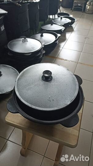 Казан чугунный 4 л