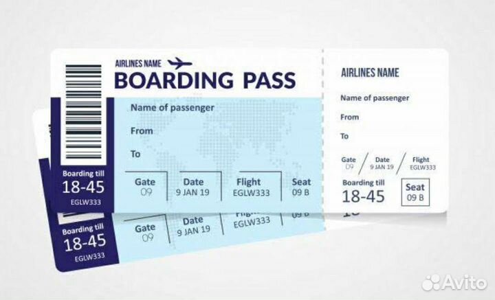 Авиабилеты / Оплата на зарубежных сайтах