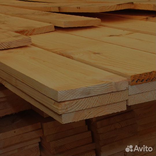 Доски лиственницы камерной сушки 35x115 мм, готовы к монтажу