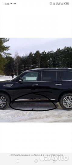 Молдинг двери нижний передний левый Nissan Patrol