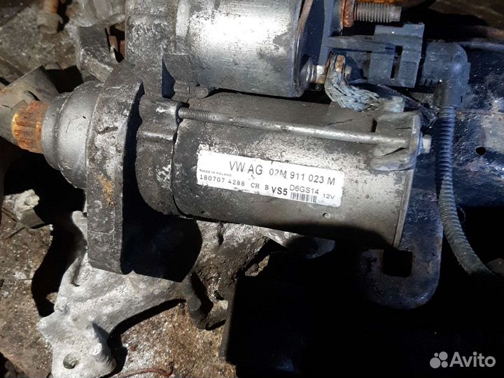 Стартер Skoda VW