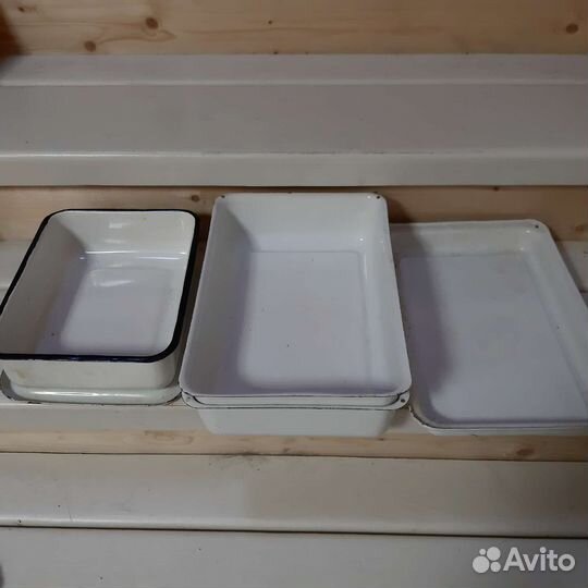 Лотки эмалированные СССР