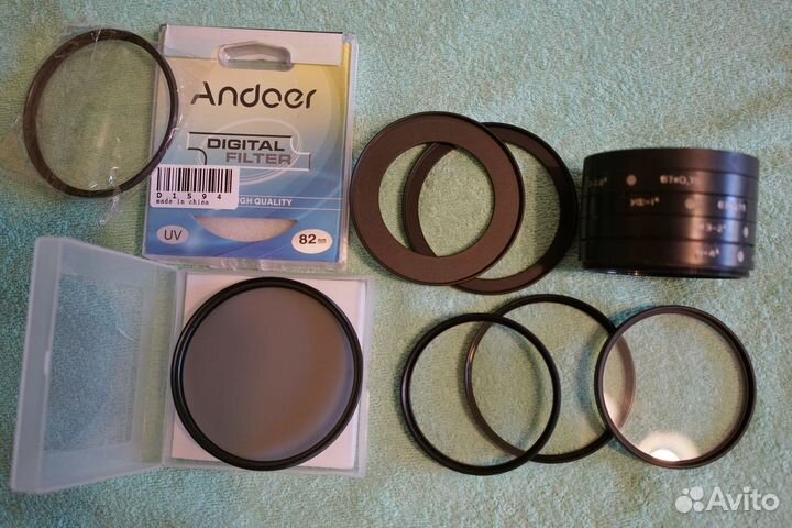 Светофильтры на 82, 77, 67, 58, 52