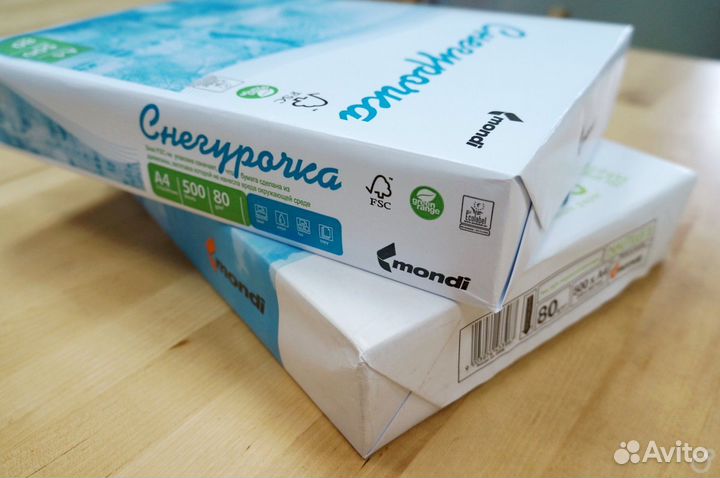 Офисная бумага a4