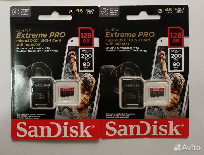Карта памяти SanDisk sdxc Extreme Pro
