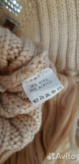 Комплект шапка и шарф женские