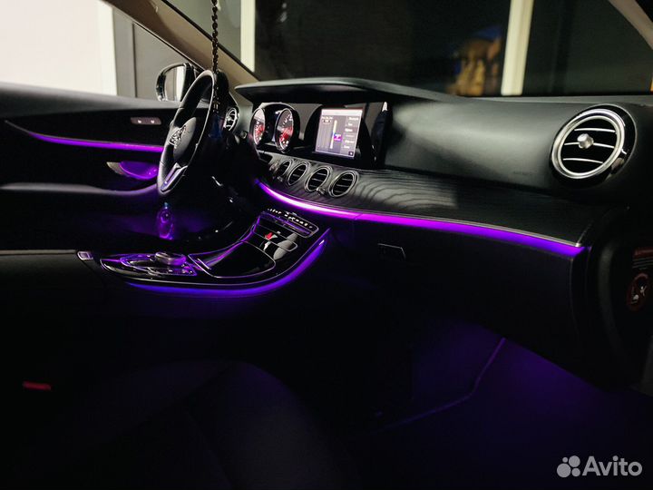 Подсветки салона w213