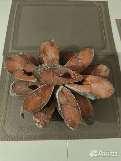 Чавыча красная рыба свежемороженная