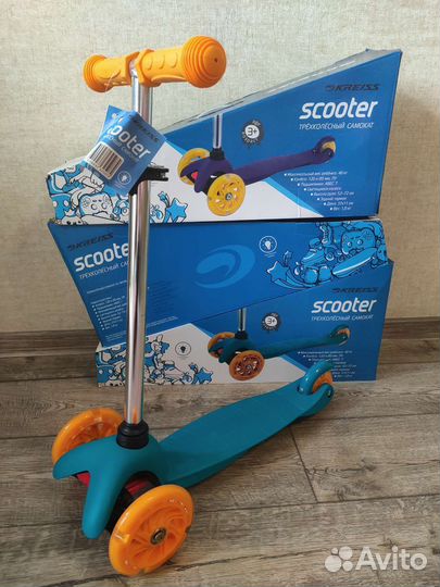 Самокат Kreiss 3 колесный