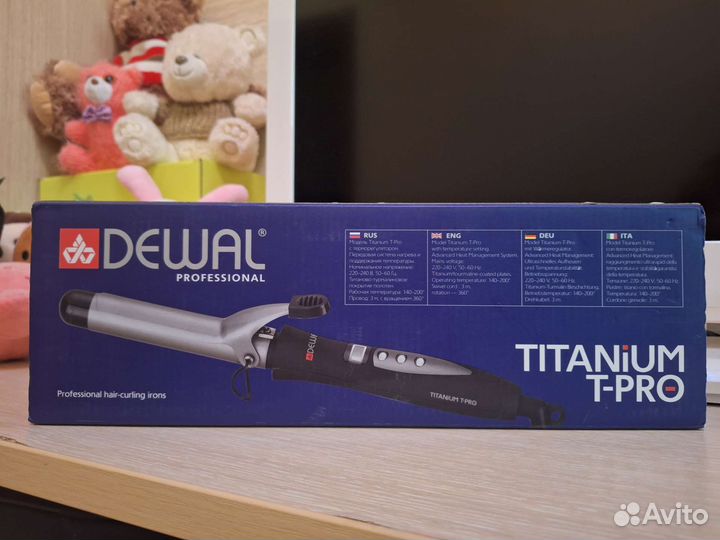 Плойка Dewal Titanium T-Pro