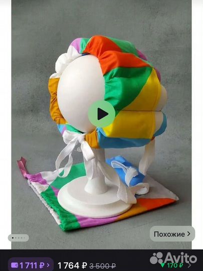 Чепчик для новорожденного для плавания