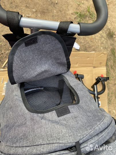 Велосипед детские 3-х колесный с ручкой для мамы