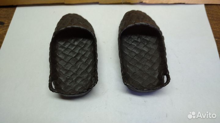 Лапоть, пепельница. Касли, чугун. Цена за 2 штуки