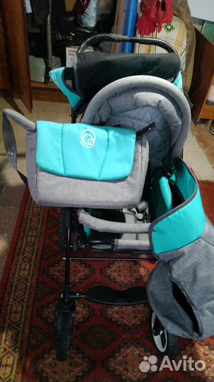 Коляска 3 в 1 Rant Bart - Plast