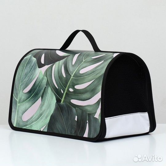 Сумка - переноска для животных 'Тропики', каркасна
