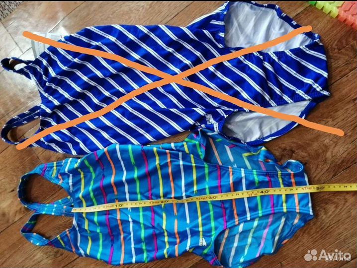 Купальник слитный новый