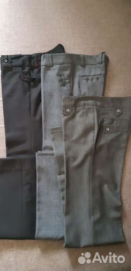 Брюки чёрные в школу