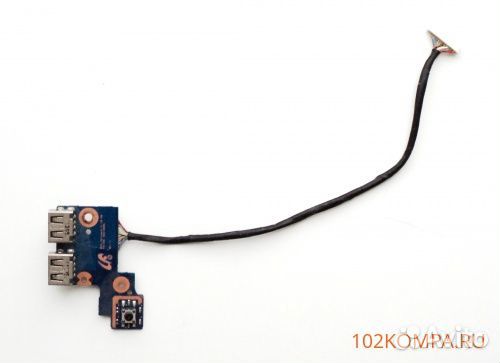 Плата USB с кнопкой включения для ноутбука Samsung
