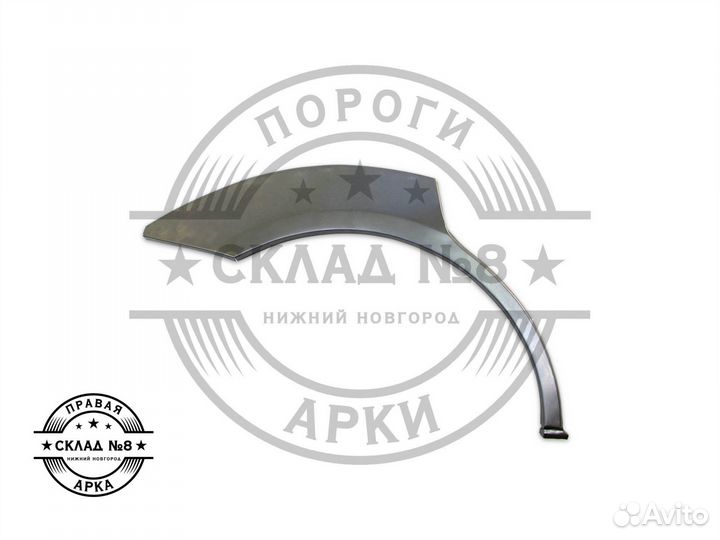 Ремонтная арка Ford Focus 1