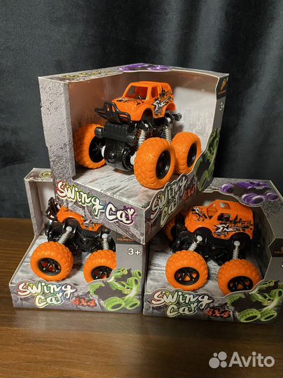 Машинка монстр трак инерционная новая