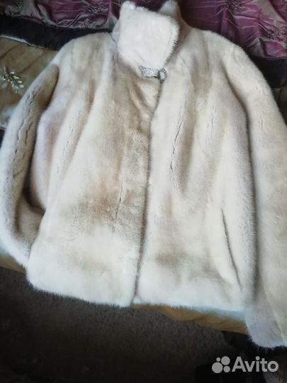 Норковый полушубок
